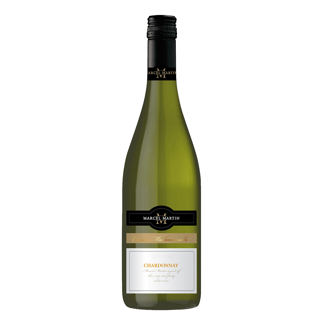 Вино Marcel Martin Chardonnay белое сухое 0,75л 12,5%