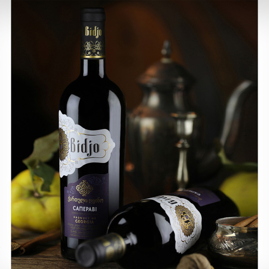 Вино Bidjo Saperavi красное сухое 0,75л 11-14% в Украине