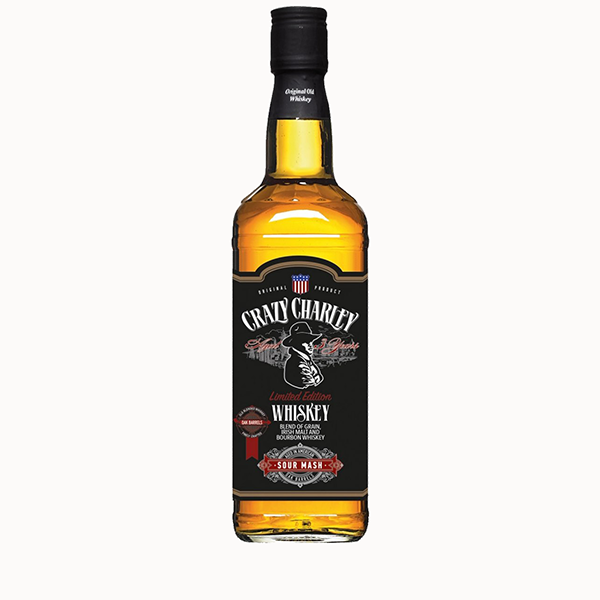 Виски блендовый Crazy Jack черная этикетка 0,7 л 40%