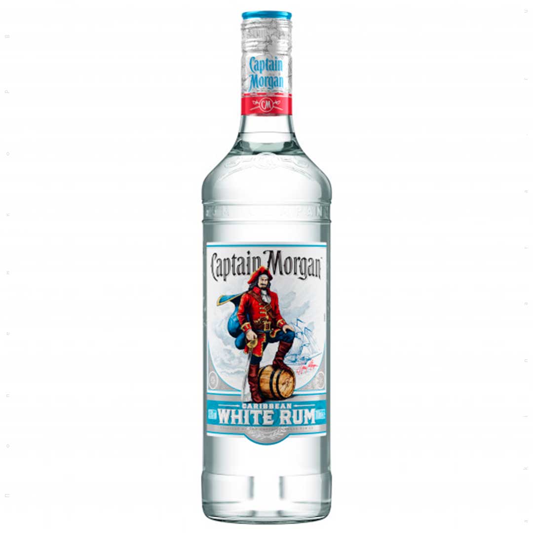 Ром Captain Morgan White 3 года выдержки 0,7л 37,5%