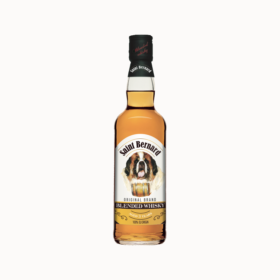 Виски блендовый Saint Bernard 0,5 л 40%