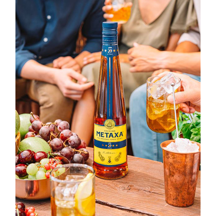 Бренди Metaxa 5 лет выдержки 0,5л 38% в Украине