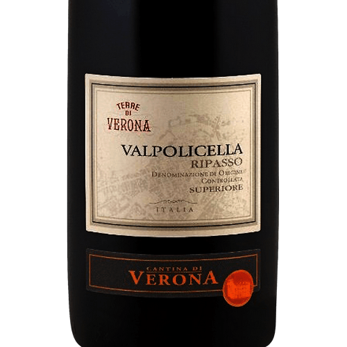 Вино Cantina di Verona Valpolicella Ripasso Superiore DOC красное сухое 0,75л 13,5% купить