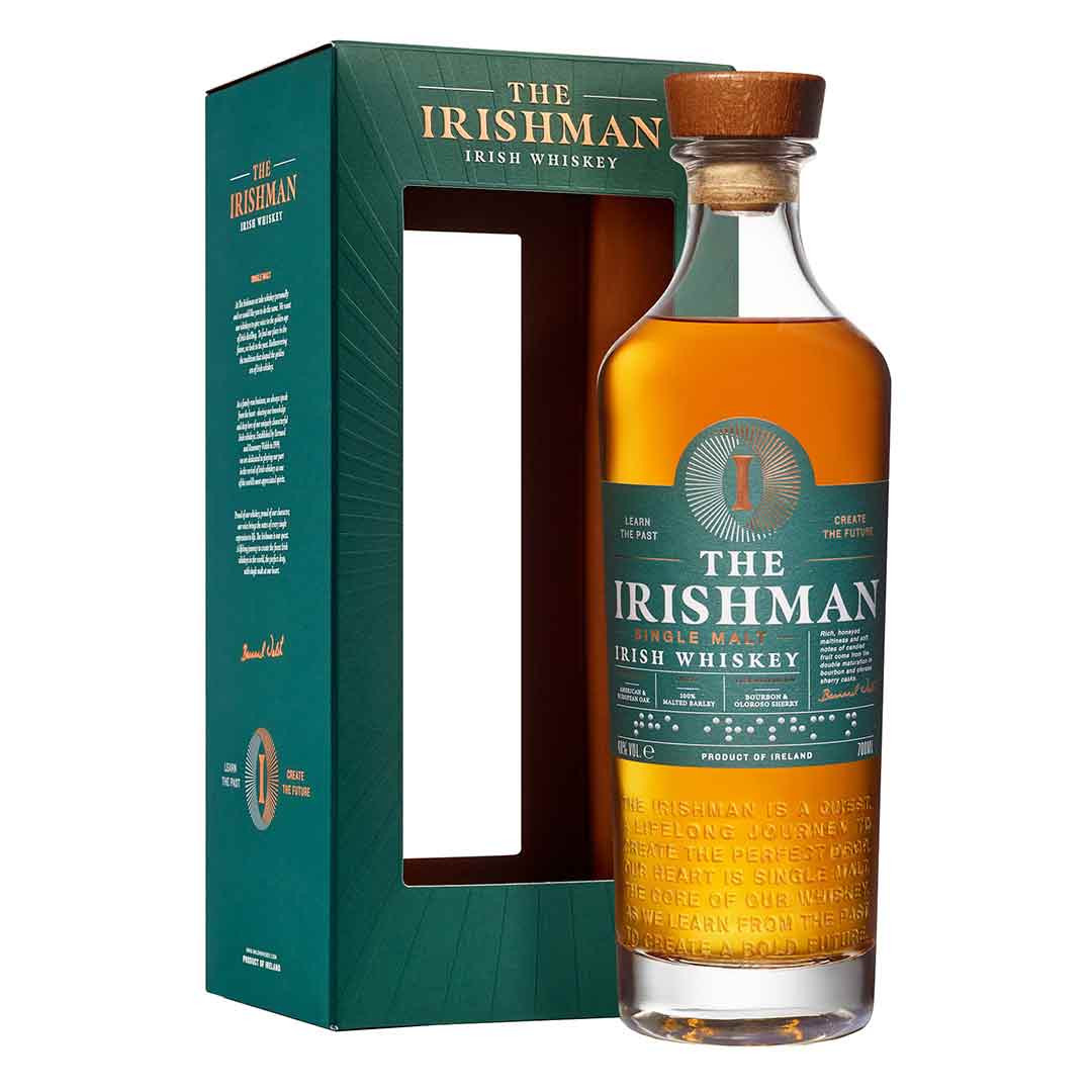 Виски The Irishman Single Malt Irish Whiskey 0,7л 40%
