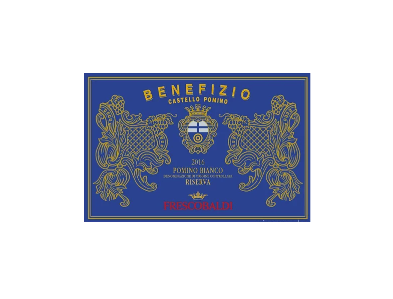 Вино Frescobaldi Benefizio Pomino Bianco Riserva біле сухе 0,75 л 12,5% купити