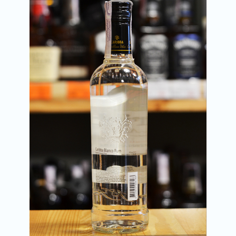 Ром эстонский Caribba Blanco 0,5л 37,5% купить
