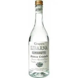 Граппа итальянская Libarna Gambarotta Bianca Cristallo 0,7л 40%