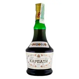 Коньяк Украины Тиса Карпати 8 лет выдержки 0,5л 43%