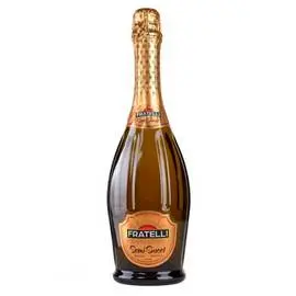 Игристое вино Fratelli Semi-Sweet белое полусладкое 0,75л 10-13,5%