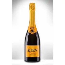 Вино игристое Kiev Premium белое полусладкое 0,75л 10-13,5%