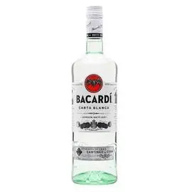 Ром Bacardi Carta Blanca от 6 месяцев выдержки 1л 40%