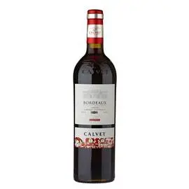 Вино Calvet Merlot Cabernet Sauvignon Bordeaux червоне сухе 0,75л 12%