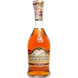 Бренди армянское Ararat 3 звезды 0,25л 40%
