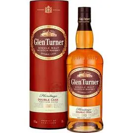 Виски Глен Тернер Херитаж Дабл Вуд односолодке Шотл LM, Glen Turner Heritage Double Wood 0,7 л 40%
