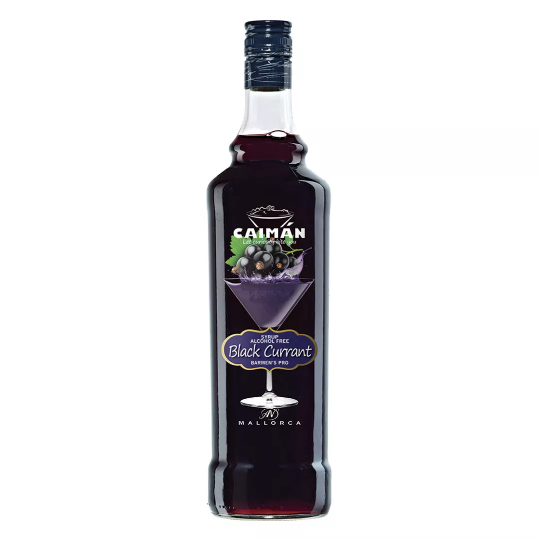 Сироп Caiman Blackcurrant Черная смородина 1л безалкогольный