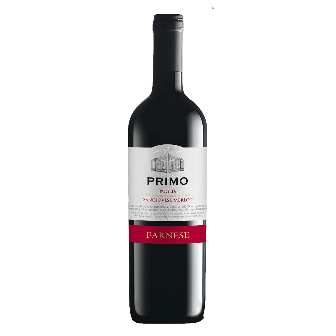 Вино Farnese Primo Sangiovese-Merlot Puglia красное сухое 0,75л 12%