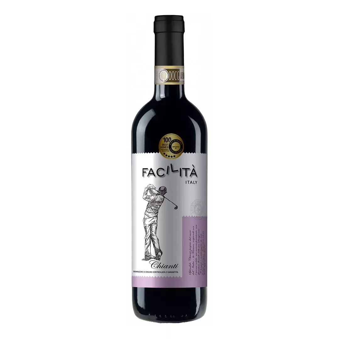 Вино Facilita Chianti DOCG красное сухое 0,75л 12,5%