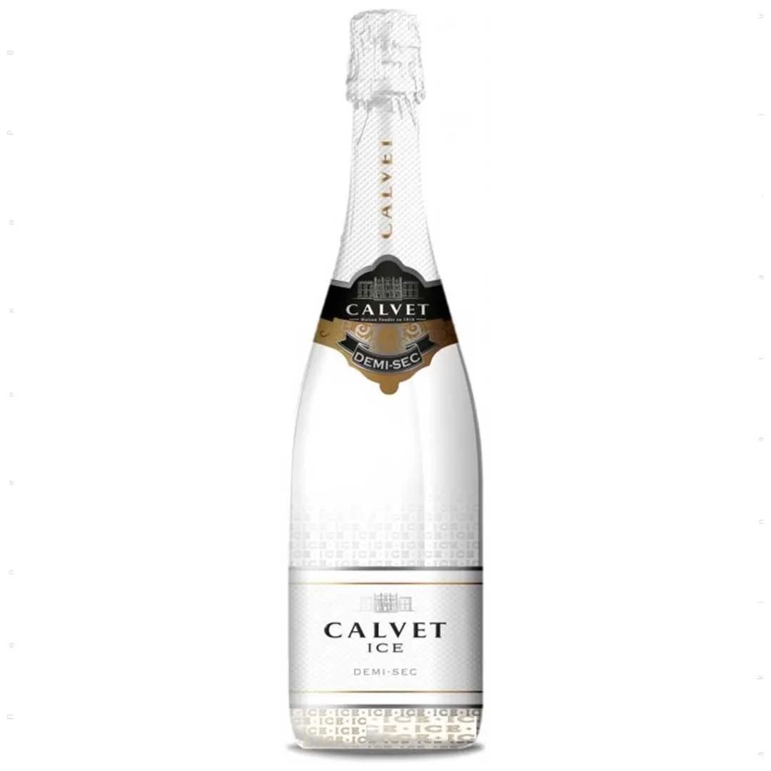 Вино игристое Calvet Ice Chardonnay белое полусухое 0,75л 11,5%