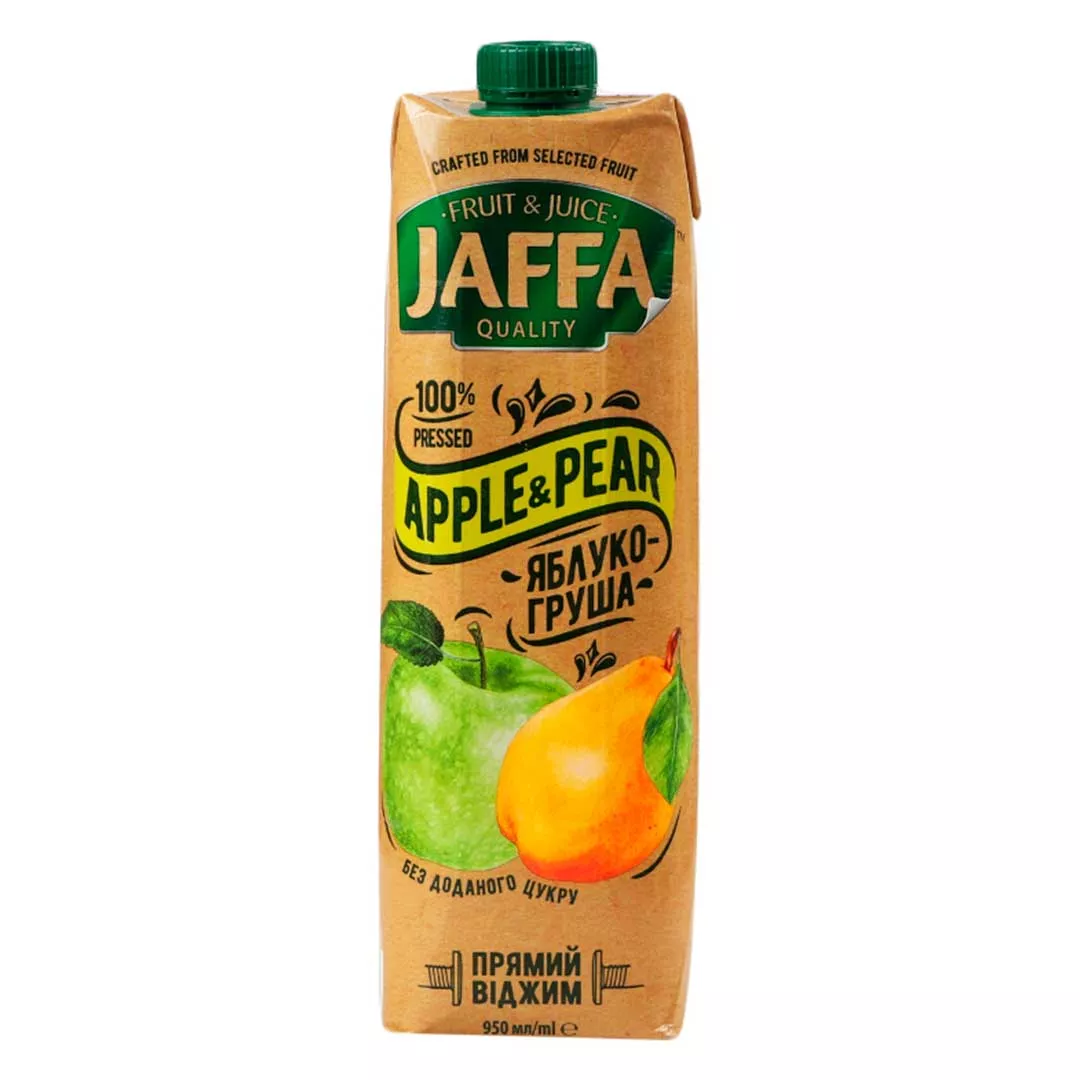 Сок Jaffa Яблочно-грушевый 0,950л