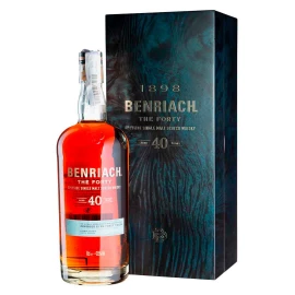 Виски односолодовый выдержанный BenRiach 40yo 0,7л 43,5%