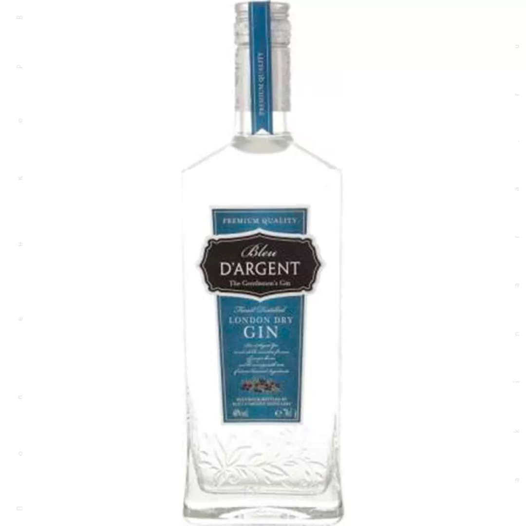 Джин Bleu D'Argent London Dry Gin 0,7 л 43,50%