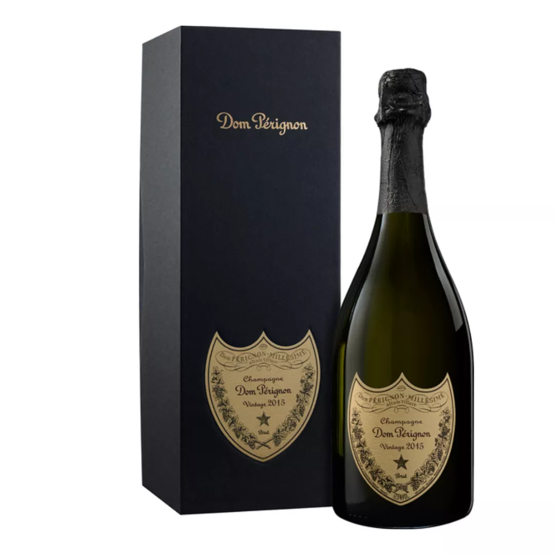 Шампанское Dom Perignon Vintage Blanc сухое белое GB 2015 0,75л 12,5% в коробке