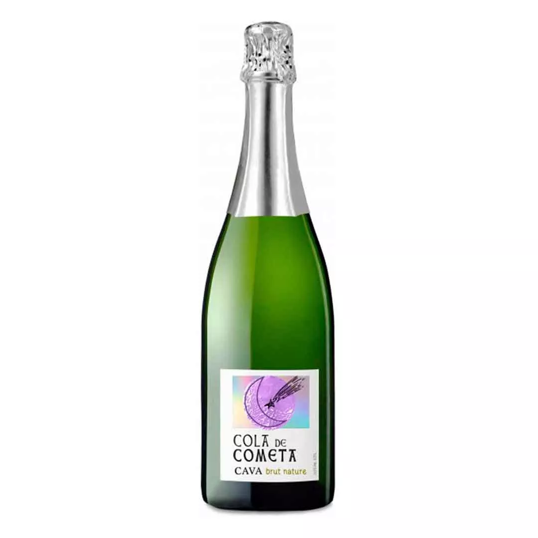 Вино игристое Cola de Cometa Cava белое брют 0,75л 11,5%