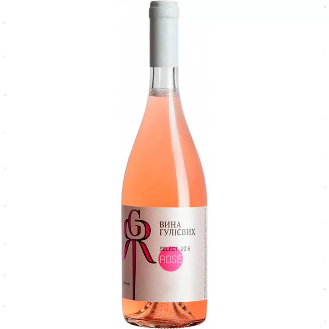 Вино Вина Гулиевых Select Rose сухое розовое 0,75л 13,2%
