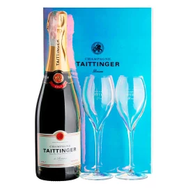 Шампанское брют белое Тетенже Брют Резерв, Taittinger (деревянная коробка) 6л 12,5%