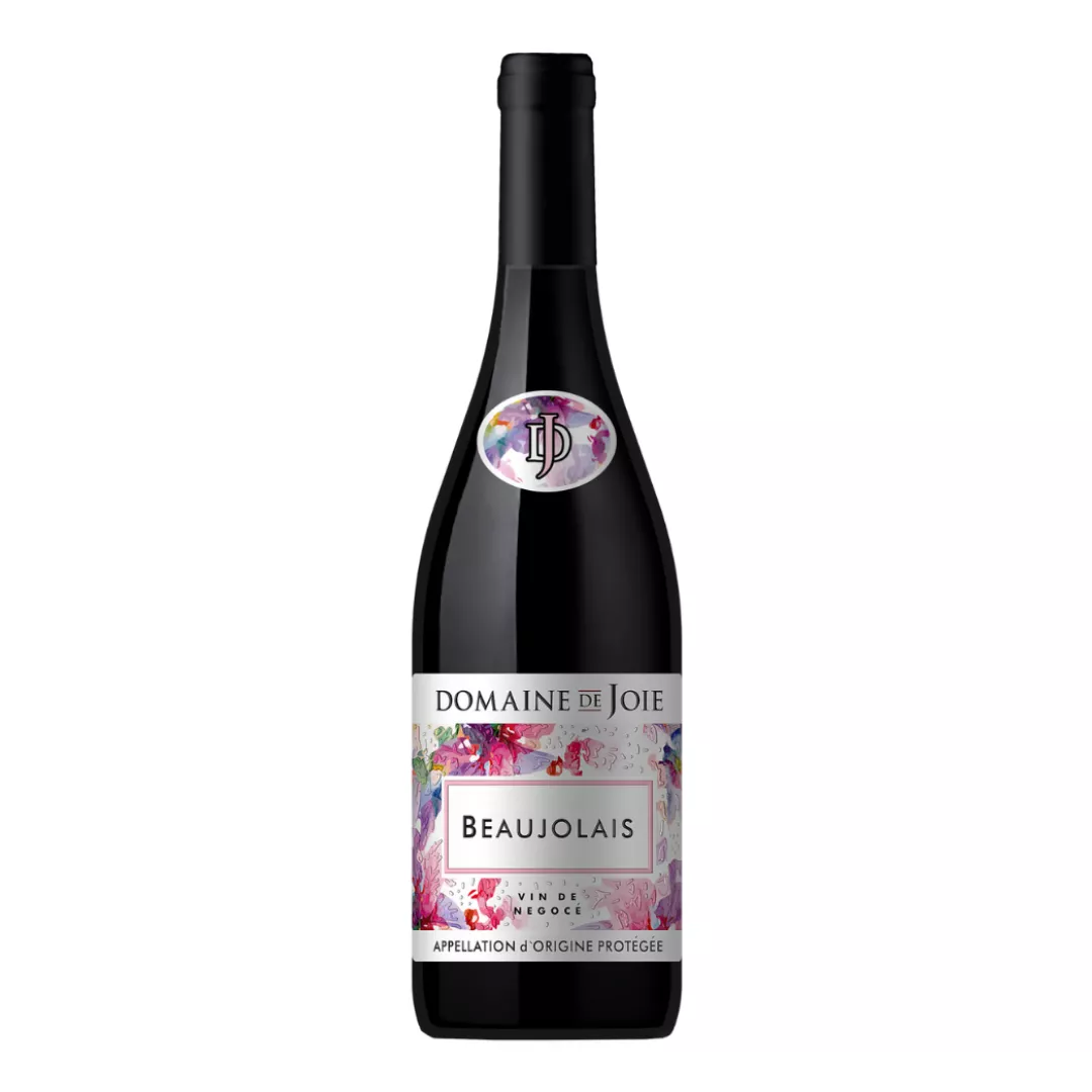 Вино Domaine de Joie Beaujolais AOC сухое красное 0,75л 13%