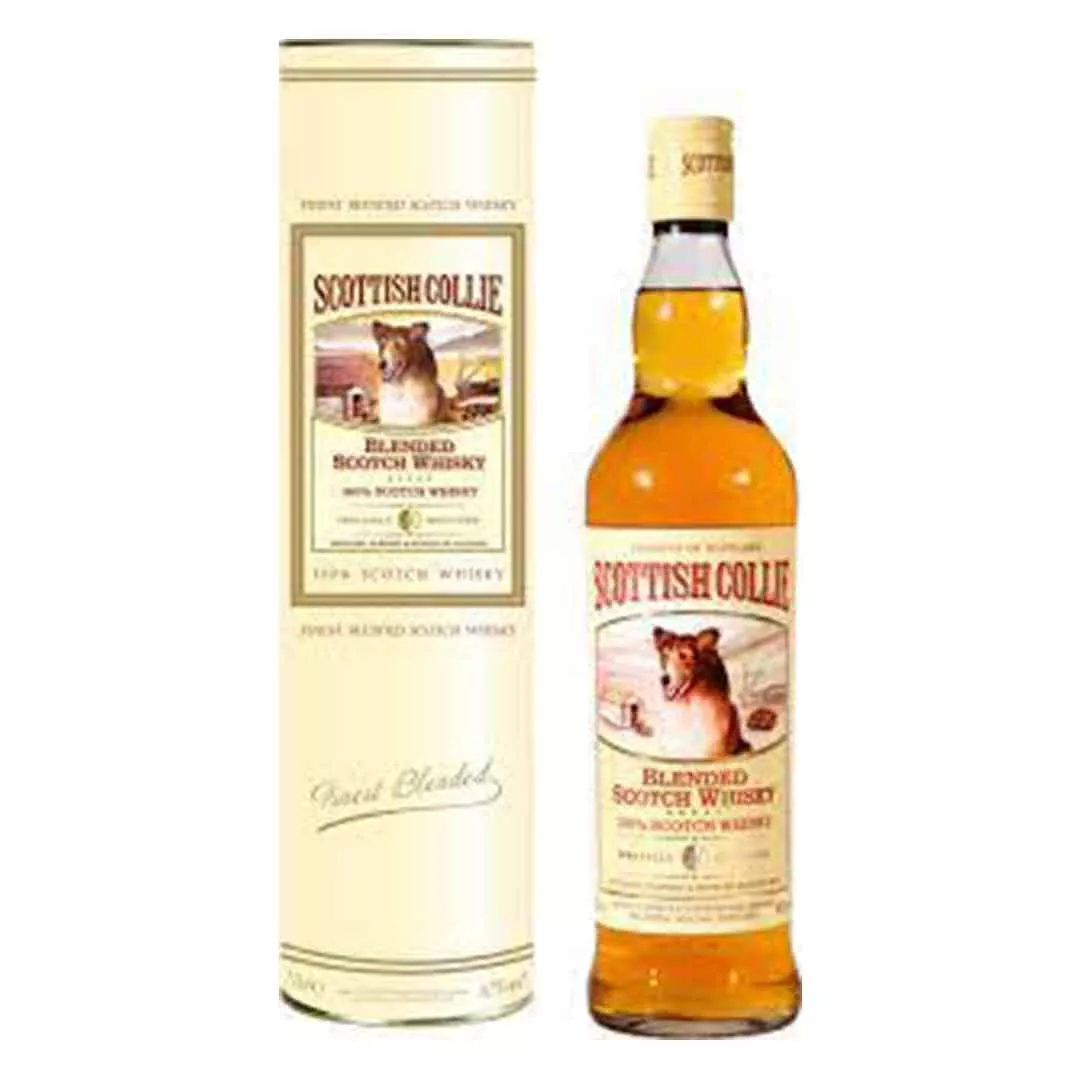 Виски Scottish Collie 0,7л 40% в тубусе