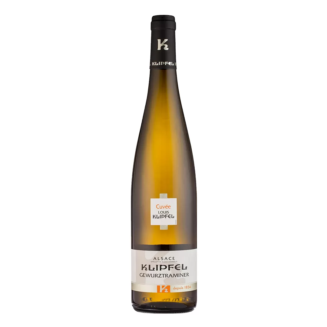 Вино Gewurztraminer Cuvee Louis Klipfel Gewurztraminer белое полусухое 0,75л 12,5%