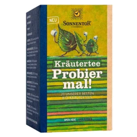 Ассорти травяного чая Попробуй!, Sonnentor, 28,5г