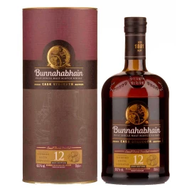 Виски односолодовый выдержанный Bunnahabhain 12yo Cask Strength 0,7л 60,1%