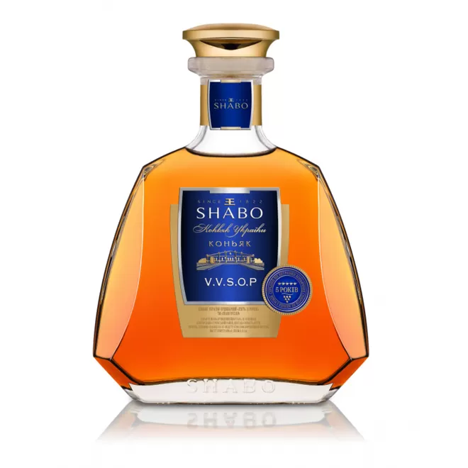 Коньяк Украины Shabo VVSОР 5 лет выдержки 0,5л 40%