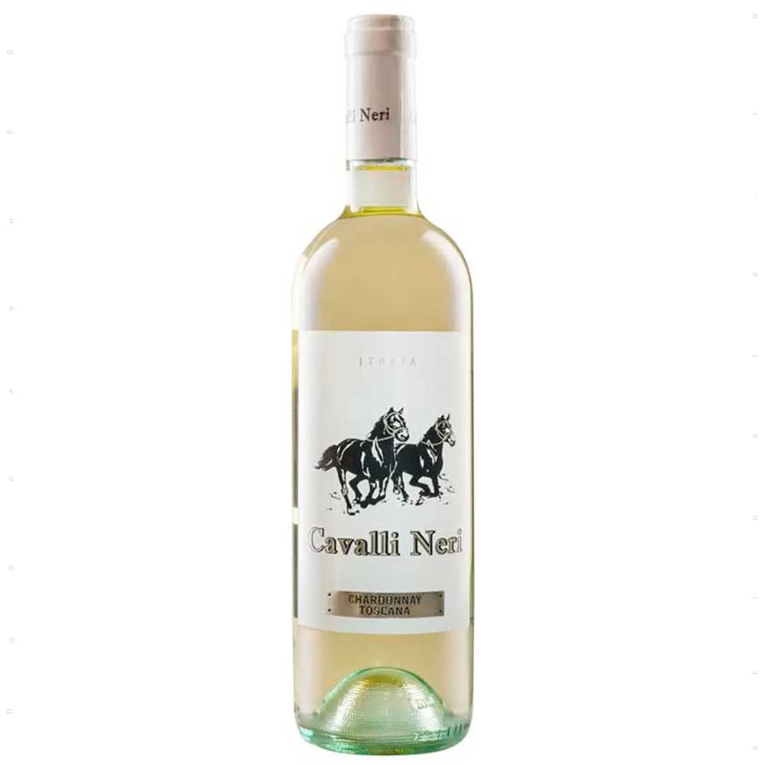 Вино Cavalli Neri Bianco Toscana IGT Chardonnay біле сухе 0,75л 12,5%