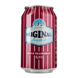 Коктейль Original Long Drink Gin Cranberry 0,33л 5,5%