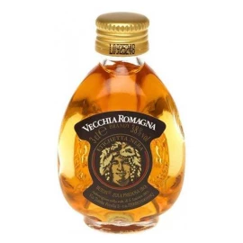 Бренди Vecchia Romagna Etichetta Nera 0,03л 38%