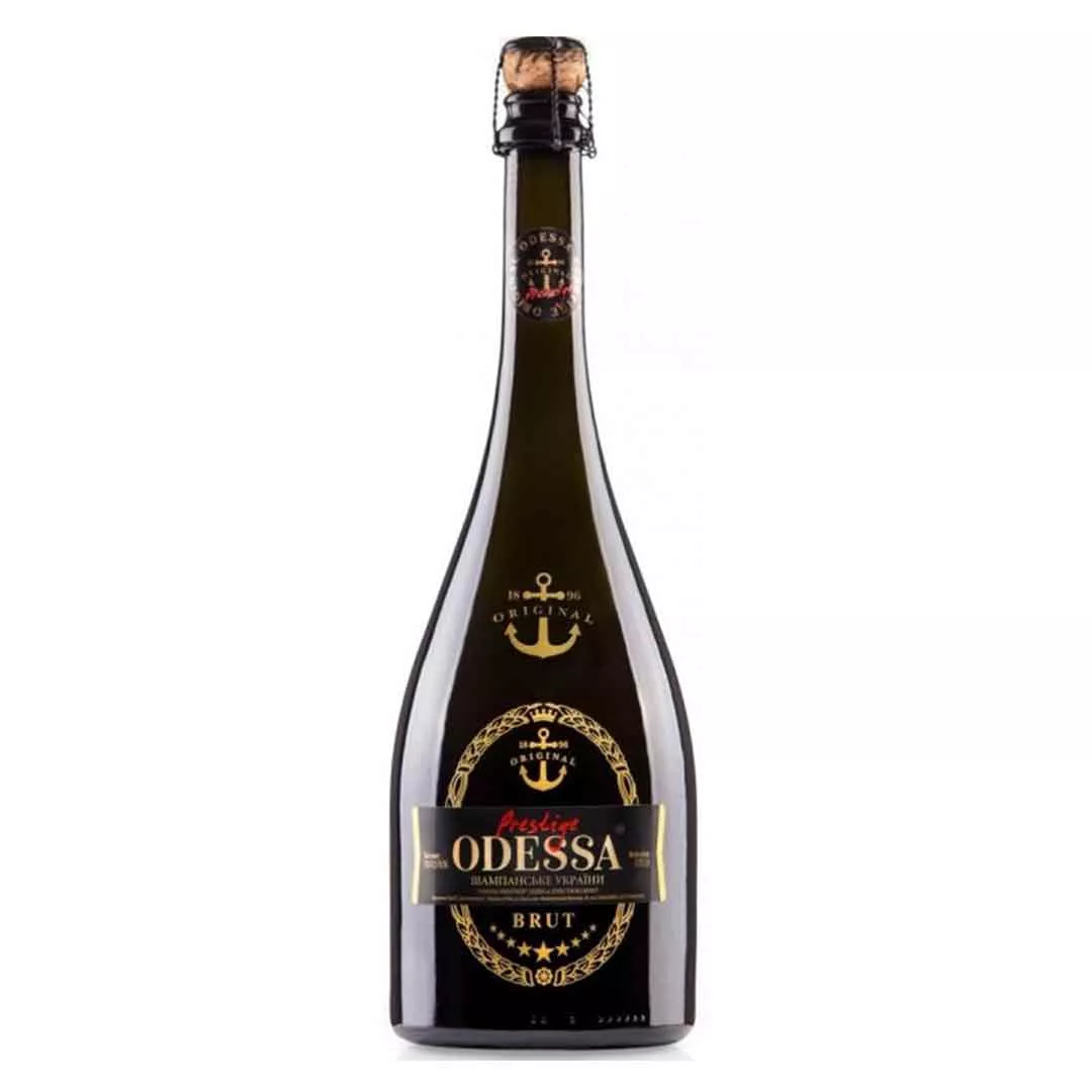 Игристое вино Odessa Prestige белое брют 0,75л 10,5-12,5%