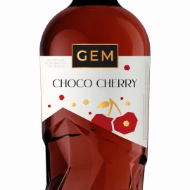 Напиток винный слабоалк. GEM Choco Cherry газированный полусладкий красный 0,75л 6,9% купить