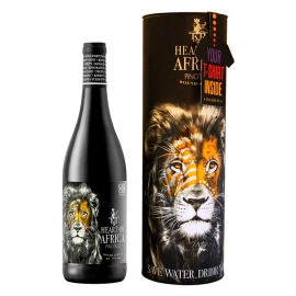 Вино Heart of Africa Pinotage красное сухое 0,75л 14% + Футболка