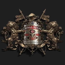 Виски Chivas Regal 12 лет выдержки 0,7л 40% в подарочной металлической упаковке купить