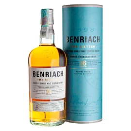 Виски односолодовый BenRiach 16yo тубус 0,7л 43%