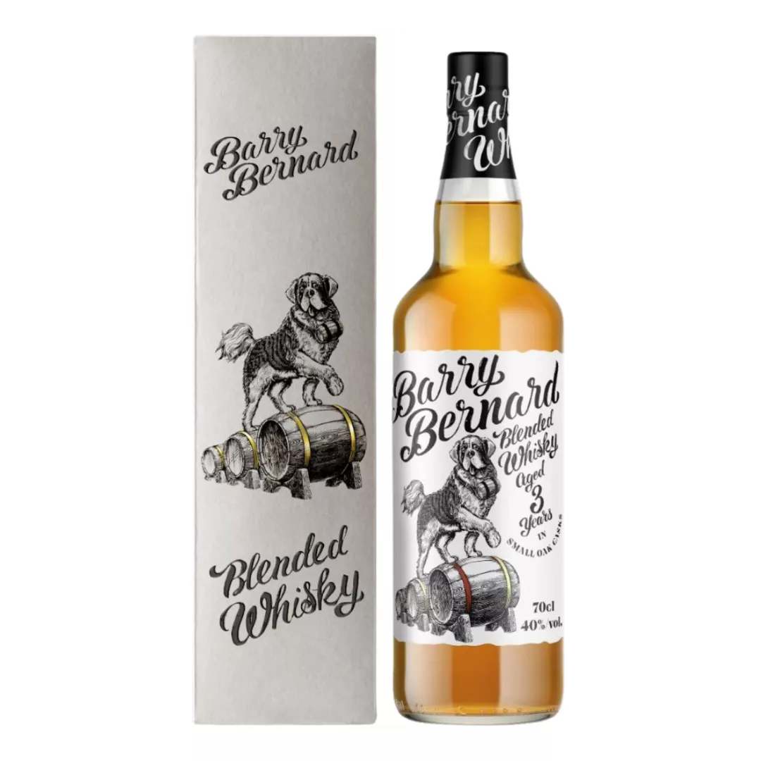 Виски блендовый Barry Bernard 0,7л 40% в коробке
