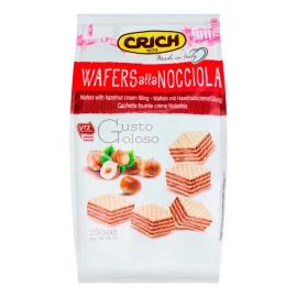 Вафли с лесными орехами Crich 250 г