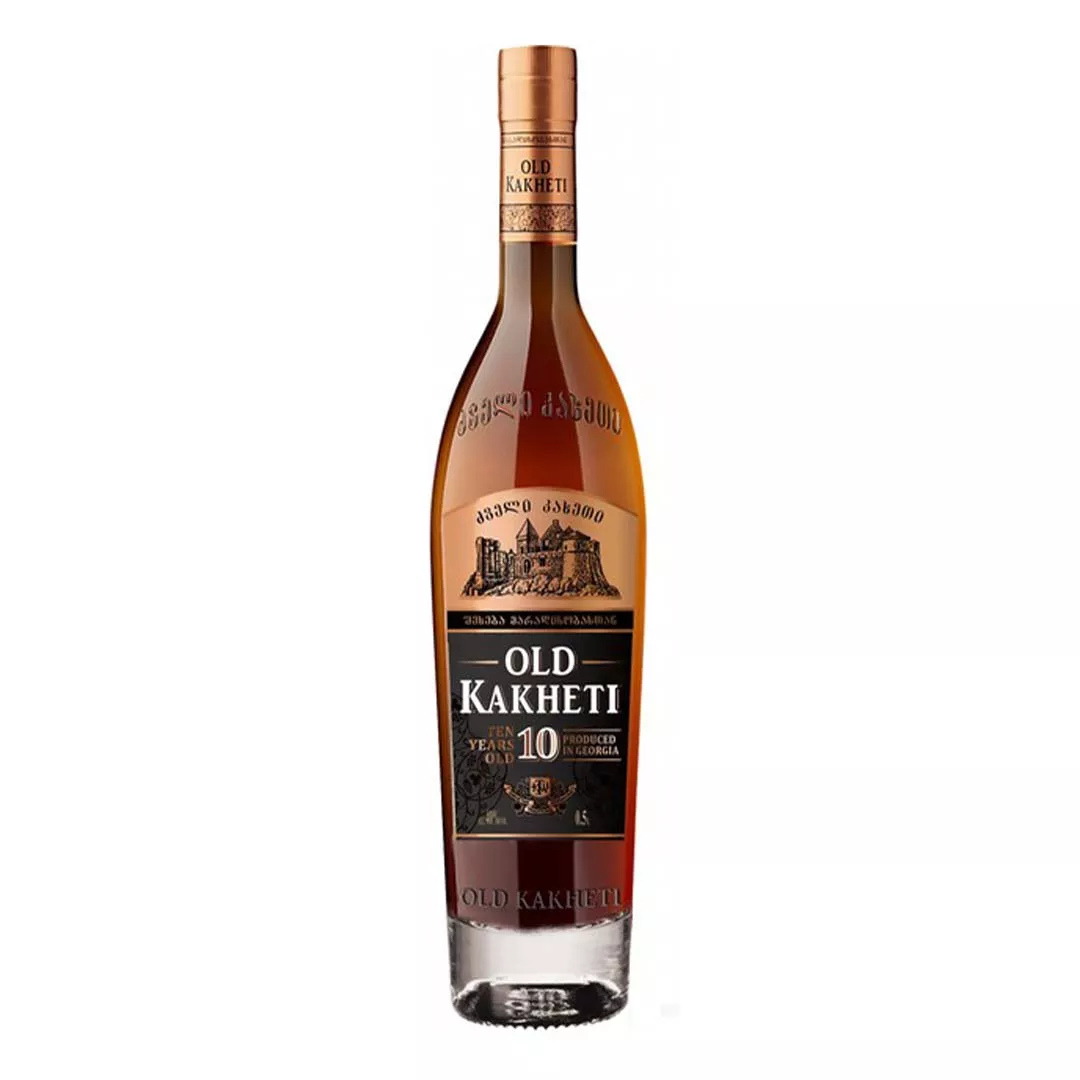 Бренди Старый Кахети 10 лет выдержки 0,5л 40%