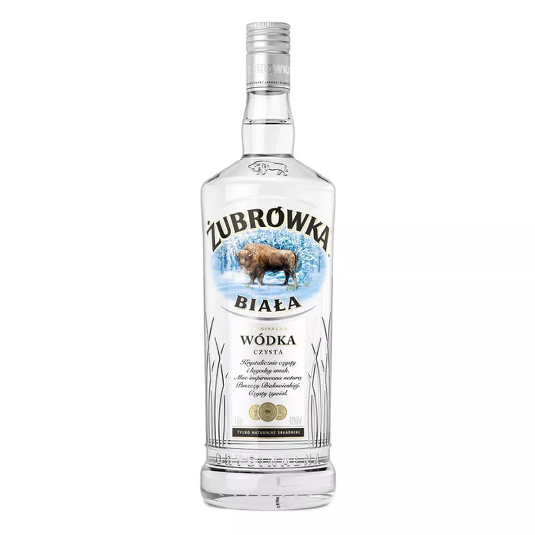 Горілка Zubrowka Biala 1 л 40%