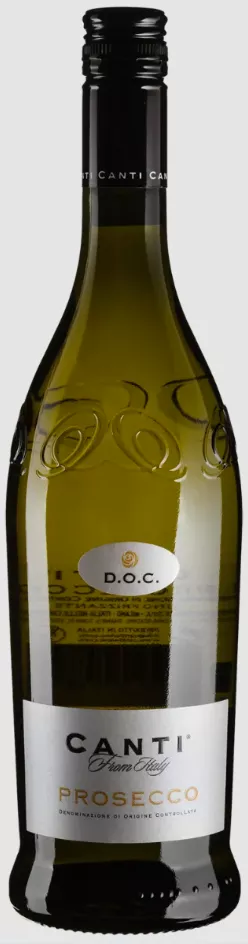 Вино игристое Canti Prosecco Frizzante белое сухое 0,75л 10,5%