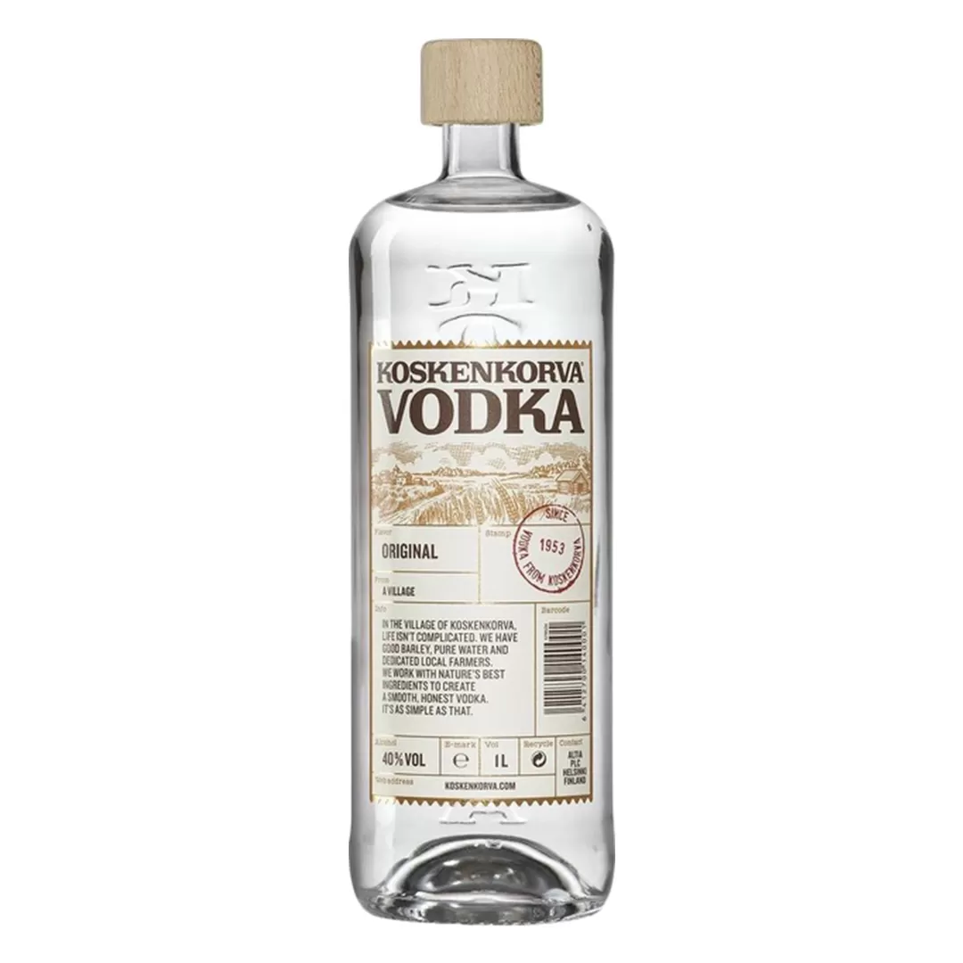 Водка Koskenkorva Original 1л 40%