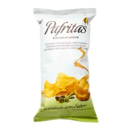 Чипсы картофельные с морской солью Pafritas 140 г